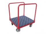 Mattress Cart with Carpeted Deck