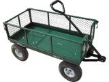 Garden Cart with Steel Panel Tray