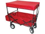 Utility Foldable Garden Cart with Canvas